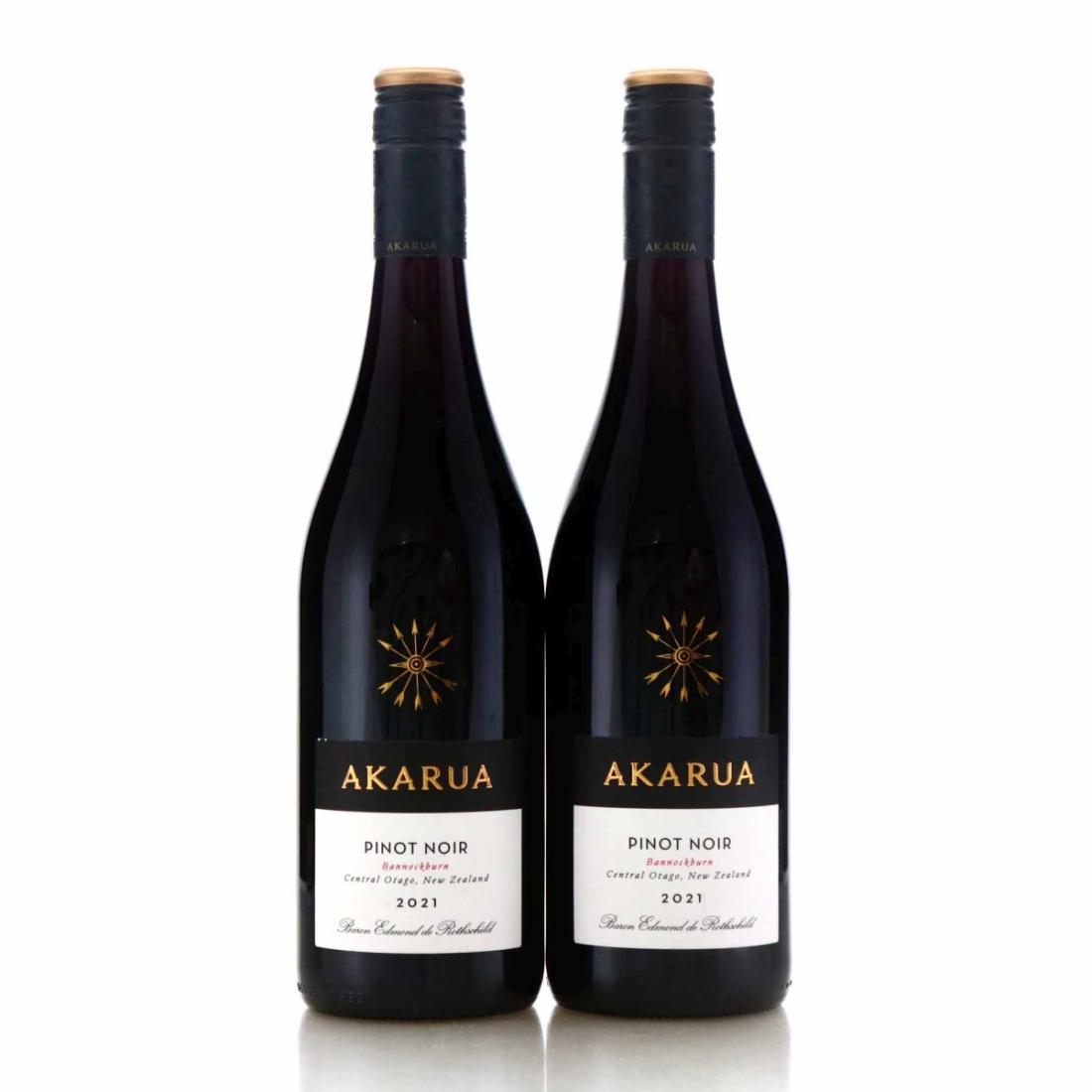Akarua Baron Edmond de Rothschild Bannockburn Pinot Noir 2021 Central Otago 2x75cl