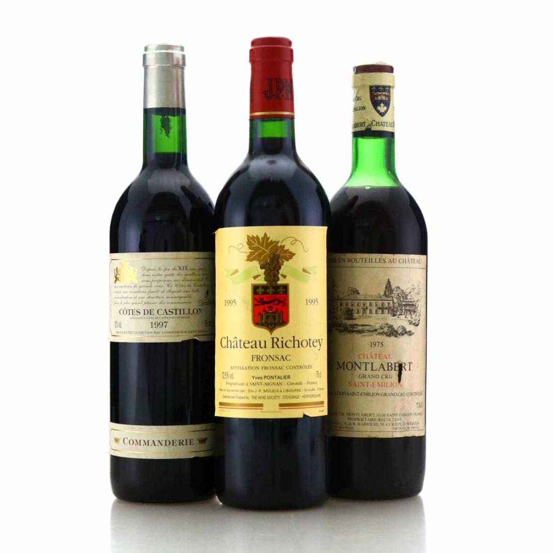 Image for Assorted Bordeaux Red Wine x3