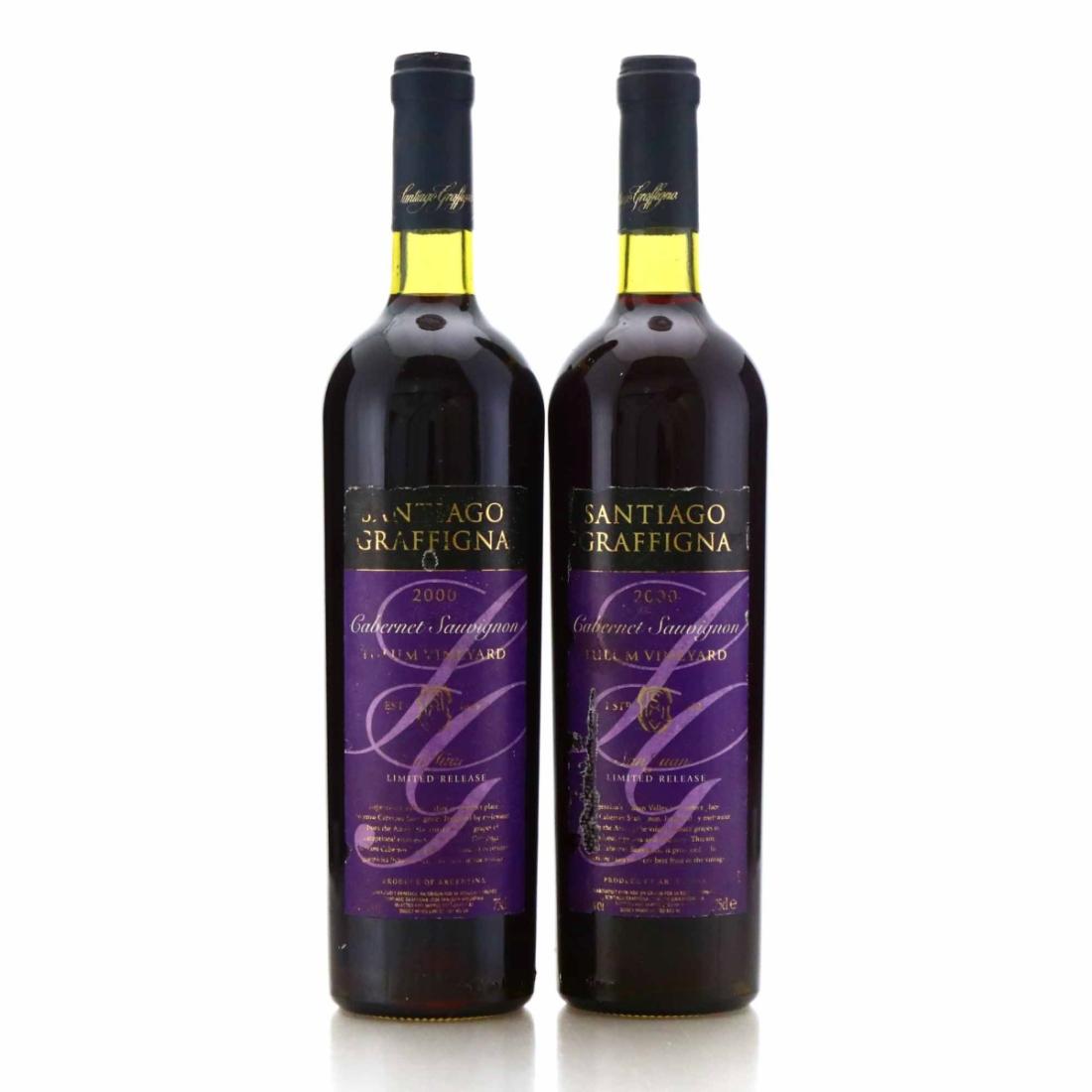 Image for Santiago Graffigna Tulum Vineyard Cabernet Sauvignon 2000 Argentina