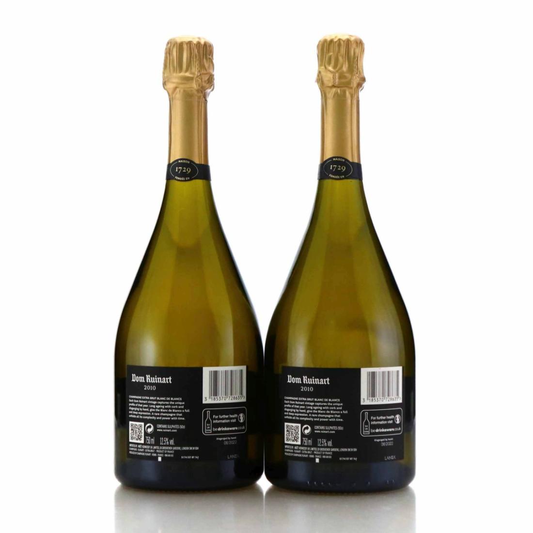 Image for Dom Ruinart Blanc-de-Blancs Extra Brut 2010 Vintage Champagne