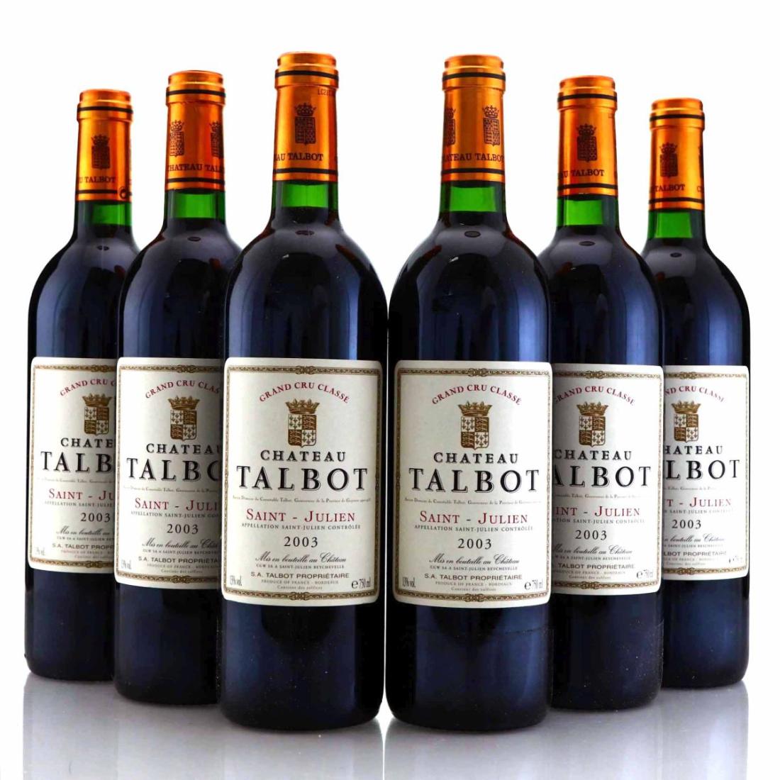 Image for Ch. Talbot 2003 Saint-Julien 4eme-Cru