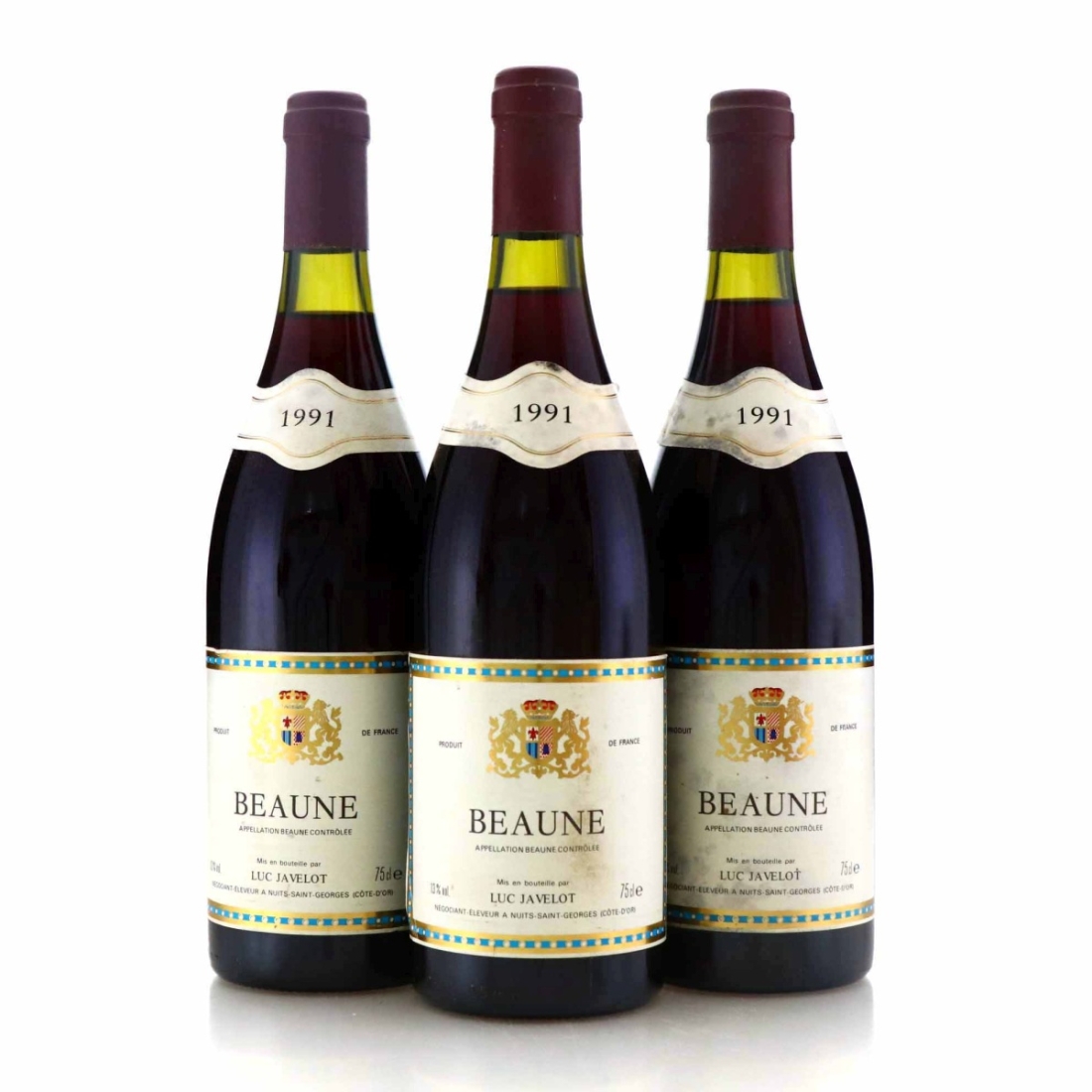 Luc Javelot 1991 Beaune 3x75cl