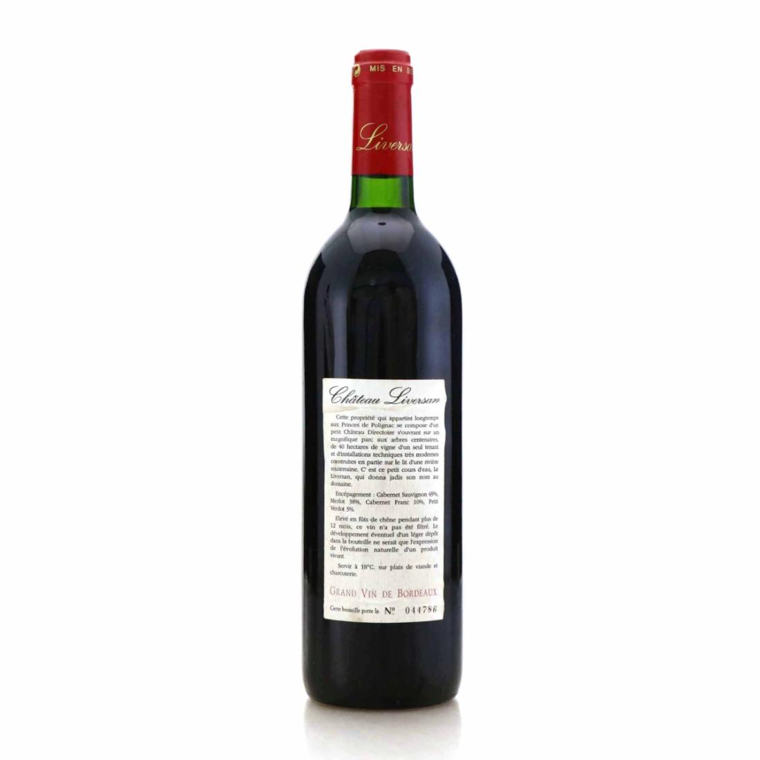 Image for Ch. Liversan 1996 Haut-Medoc