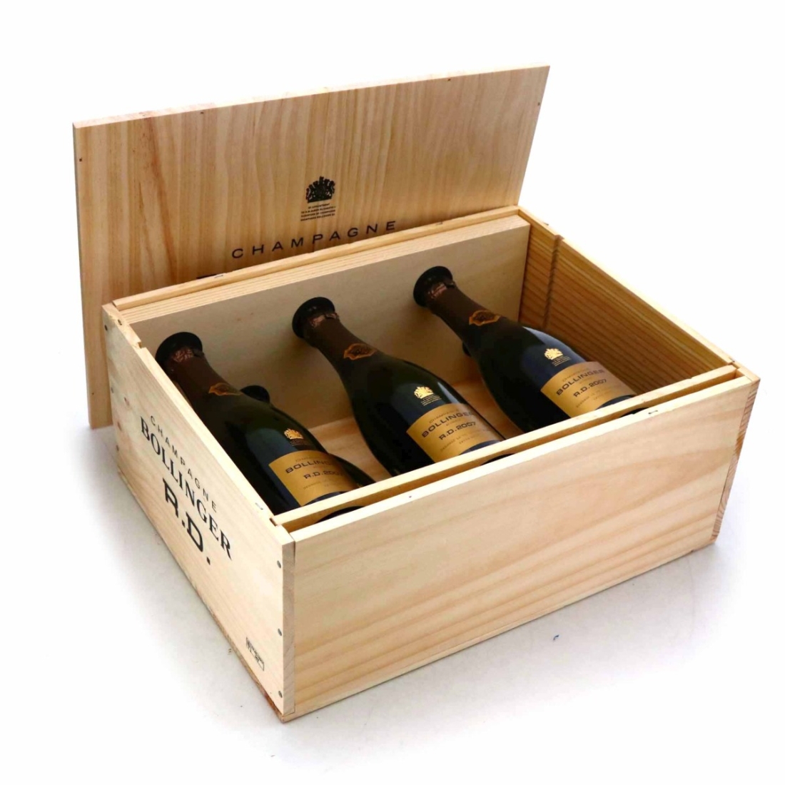 Bollinger R.D. Extra Brut 2007 Vintage Champagne 6x75cl