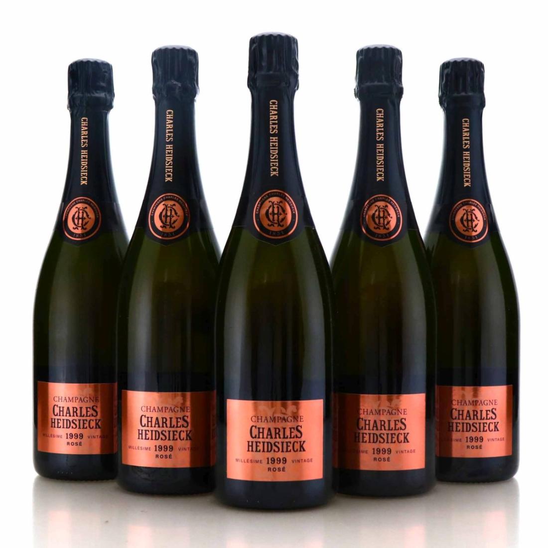 Image for Charles Heidsieck Brut Millesime Rose 1999 Vintage Champagne