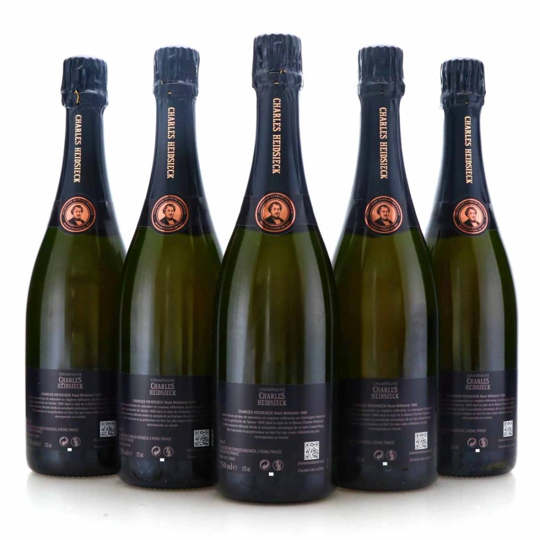 Image for Charles Heidsieck Brut Millesime Rose 1999 Vintage Champagne