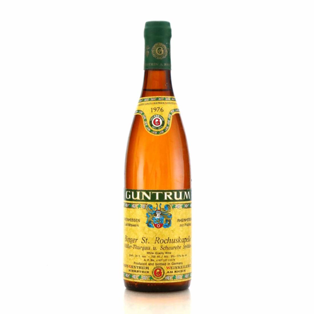 Image for Louis Guntrum Binger St. Rochuskapelle Muller-Thurgau Scheurebe Spatlese 1976 Rheinhessen