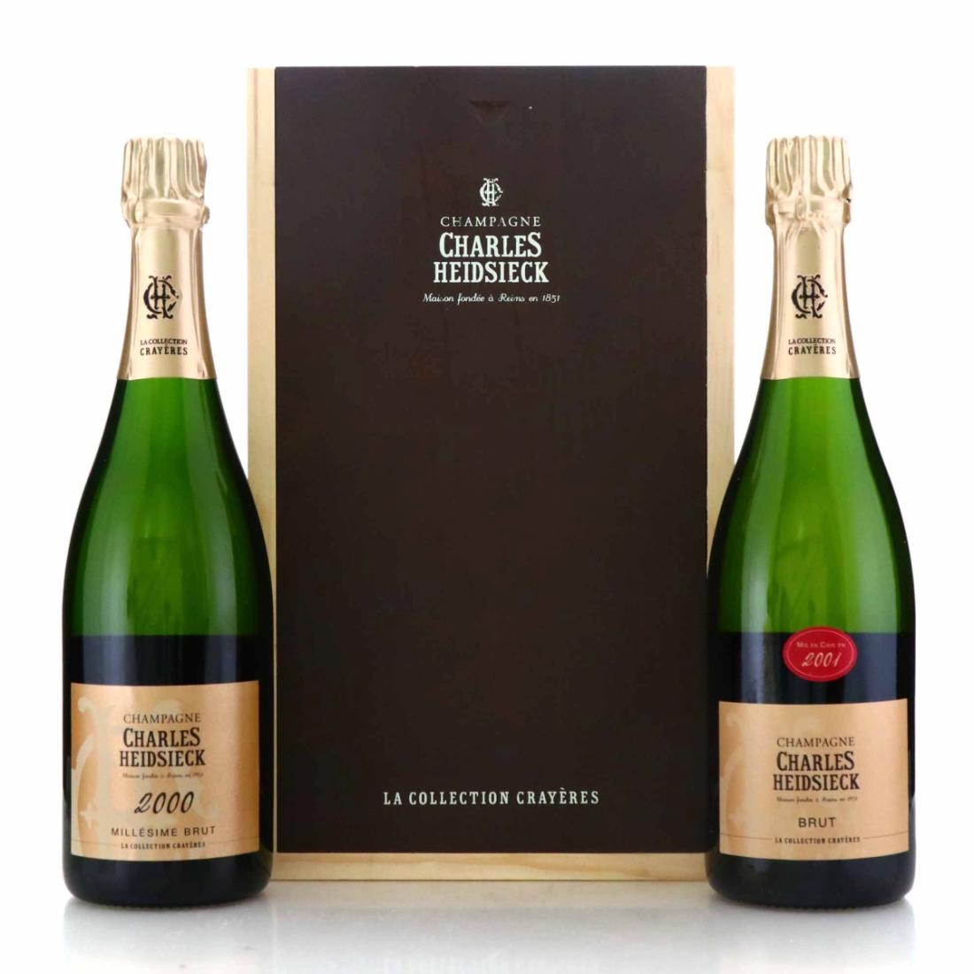 Image for Charles Heidsieck Collection Crayeres Mis en Cave 2001 & Millesime 2000