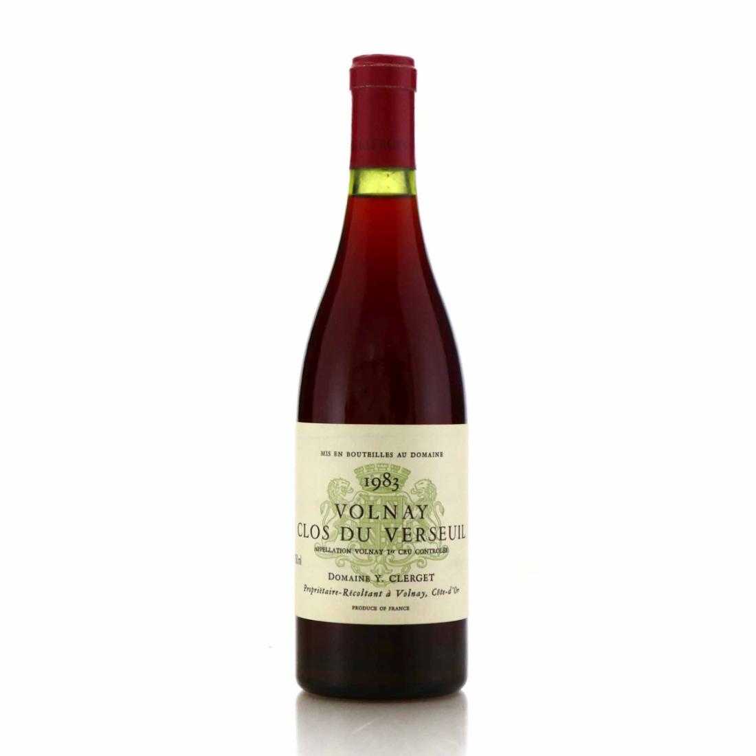 Image for Dom. Y. Clerget Clos du Verseuil Monopole1983 Volnay 1er-Cru