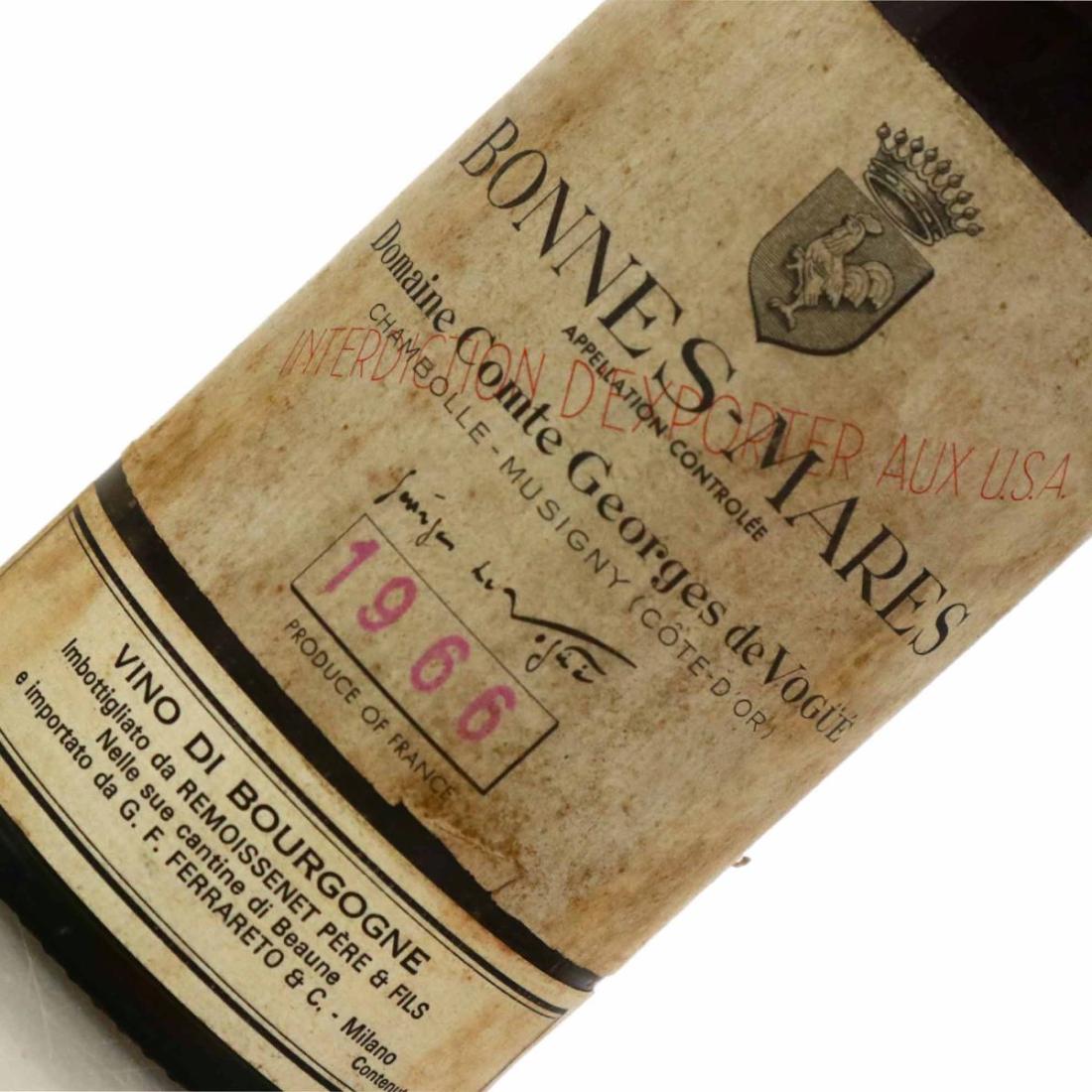Image for Dom. Comte Georges de Vogue 1966 Bonnes-Mares Grand Cru