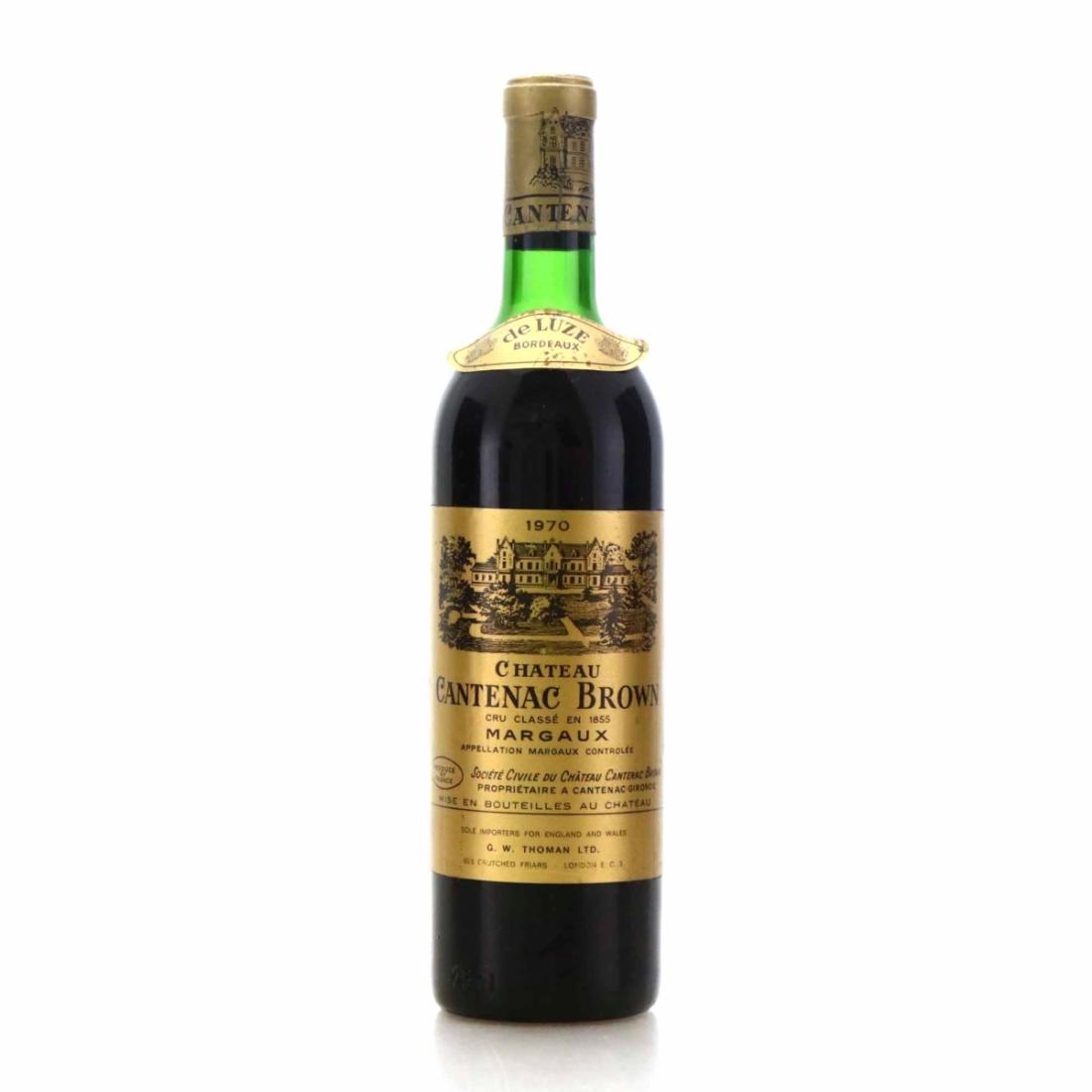 Image for Ch. Cantenac Brown 1970 Margaux 3eme-Cru