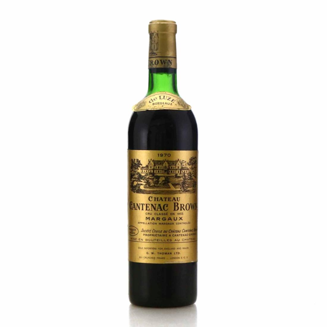 Image for Ch. Cantenac Brown 1970 Margaux 3eme-Cru