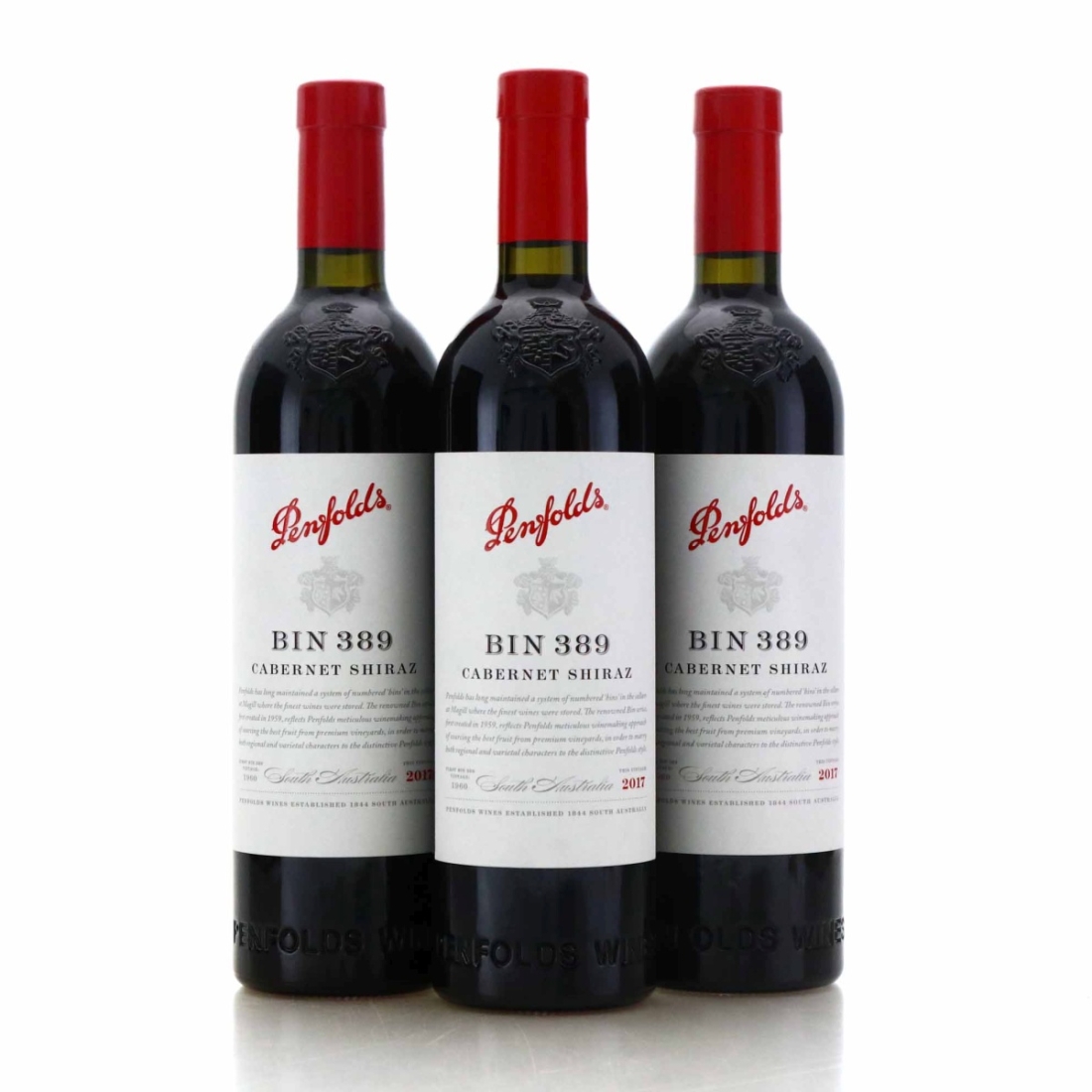 Penfolds Bin 389 Cabernet-Shiraz 2017 South Australia 3x75cl