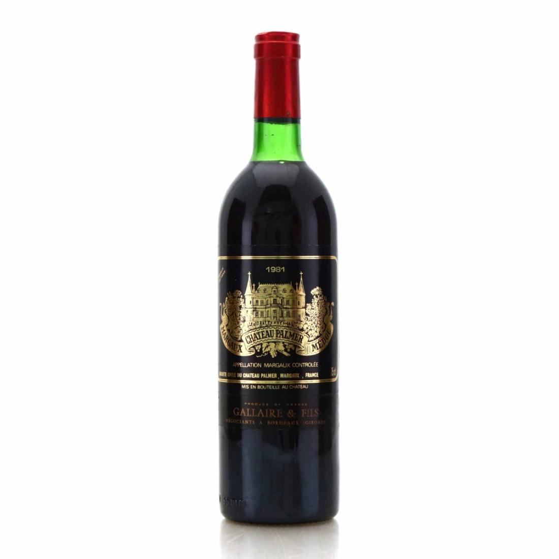 Image for Ch. Palmer 1981 Margaux 3eme-Cru