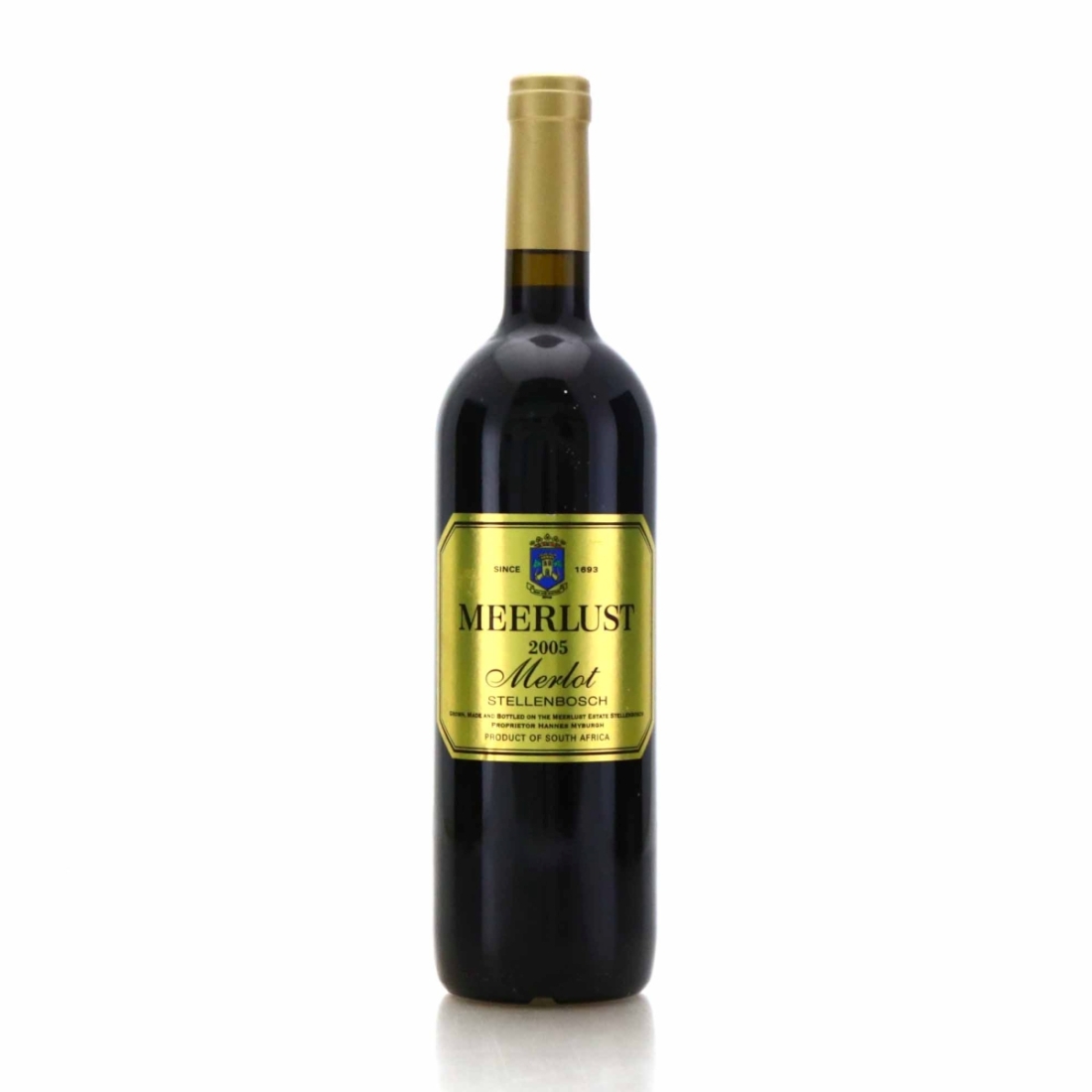 Meerlust Merlot 2005 Stellenbosch
