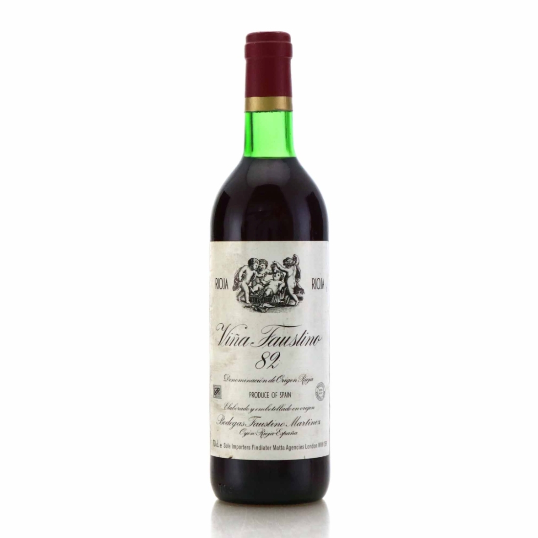 F. Martinez Vina Faustino 1982 Rioja