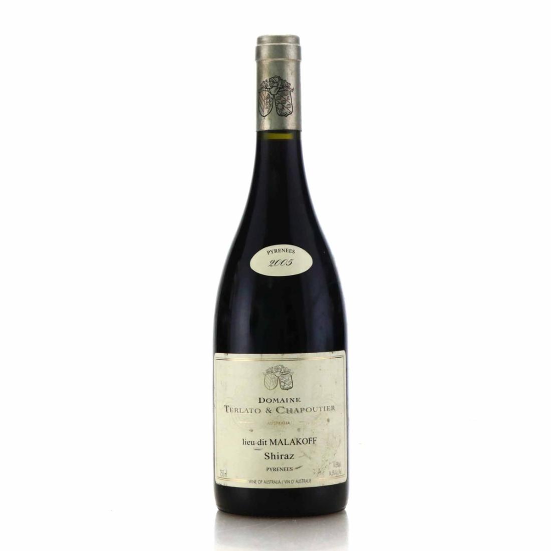 Image for Dom. Terlato & Chapoutier Lieu-dit Malakoff Shiraz 2005 Australia