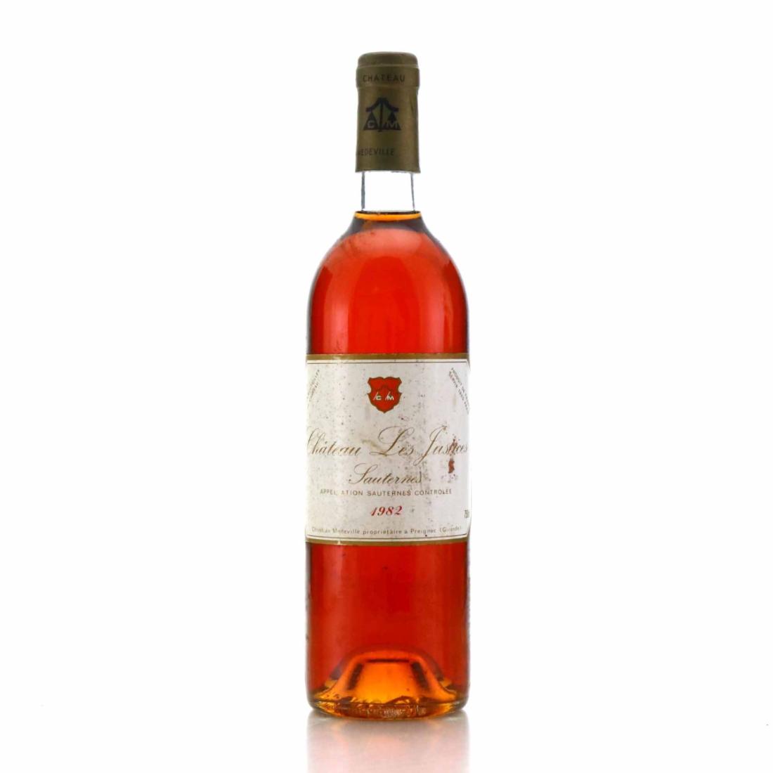 Image for Ch. Les Justices 1982 Sauternes