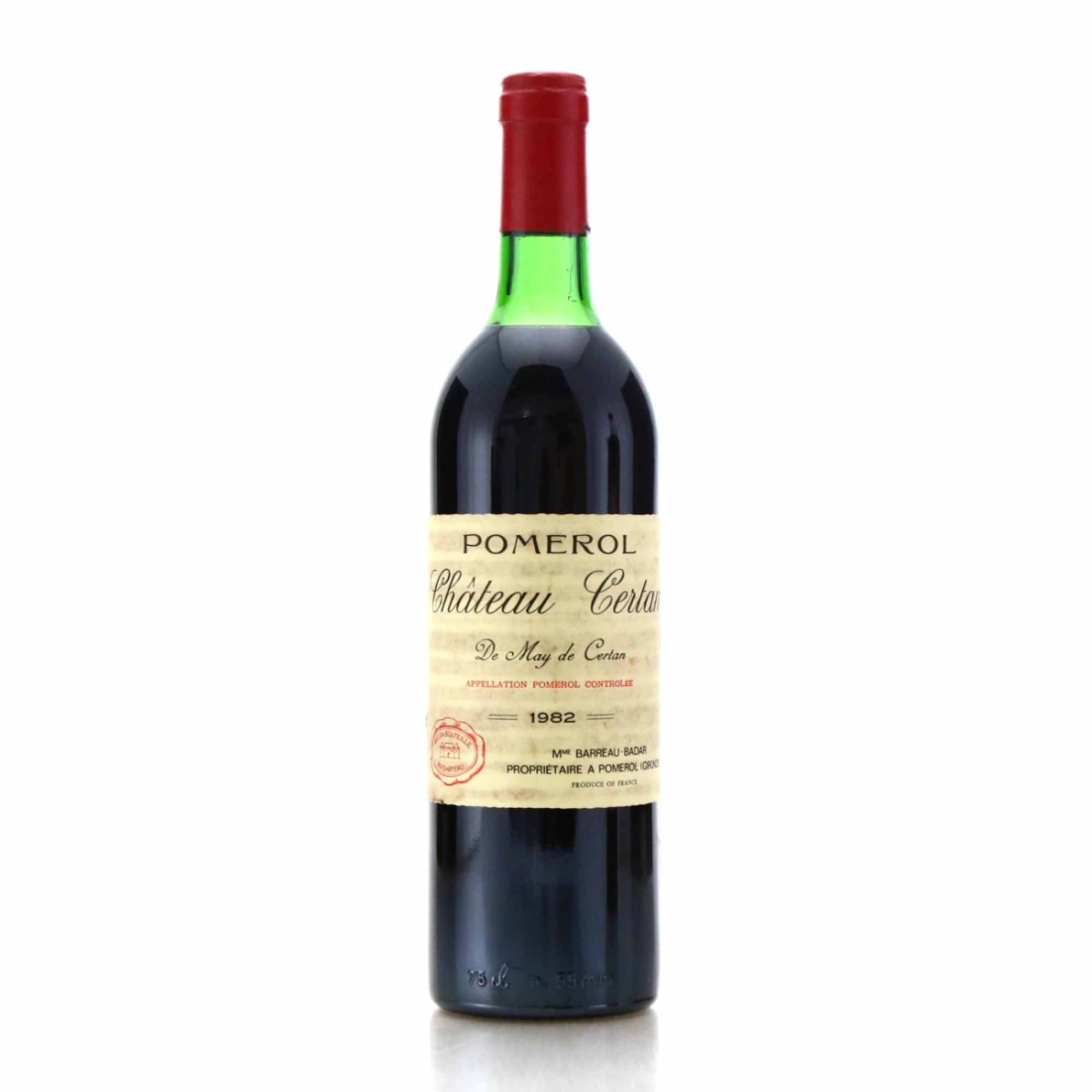 Ch. Certan de May de Certan 1982 Pomerol