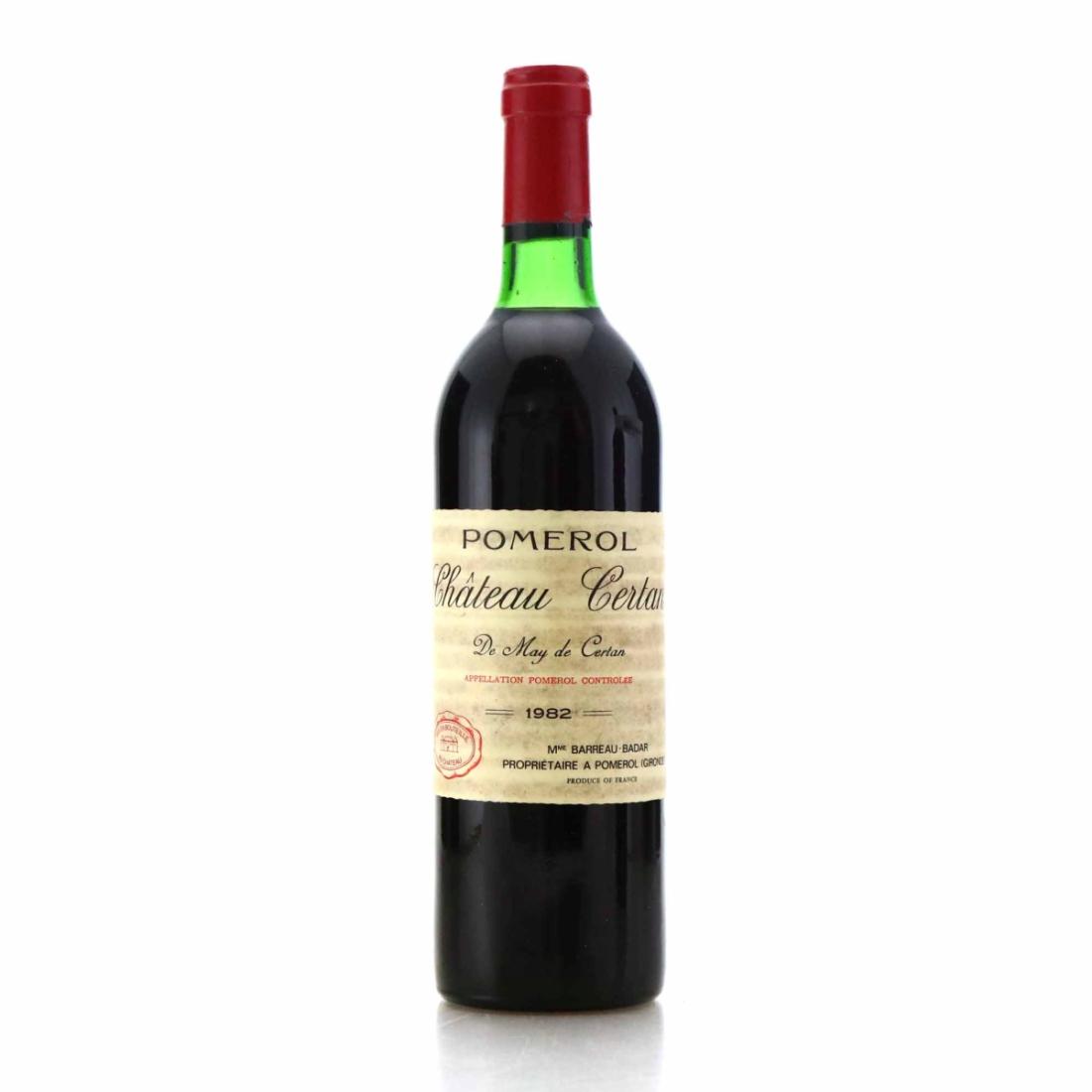 Image for Ch. Certan de May de Certan 1982 Pomerol