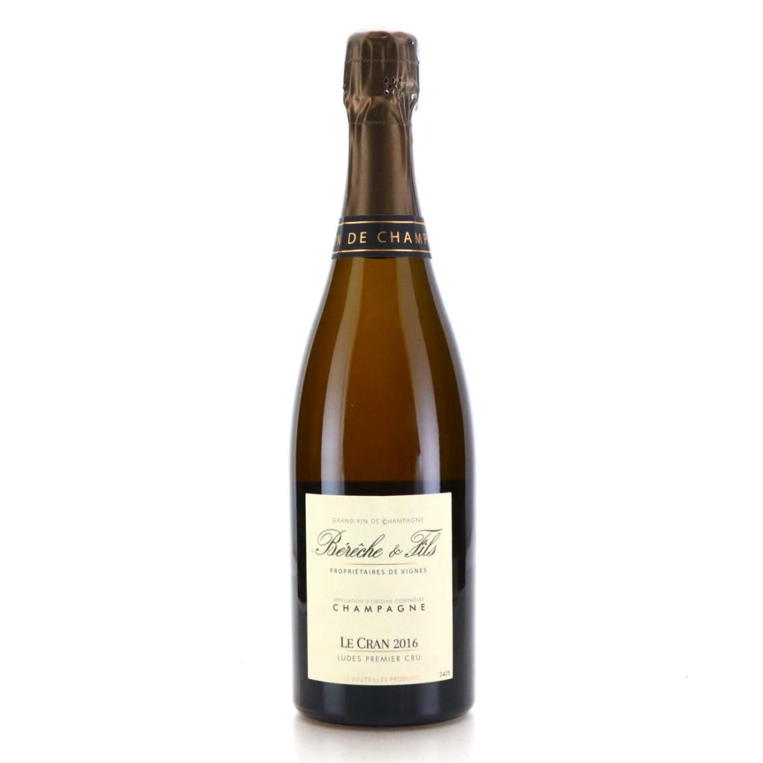 Bereche and Fils Le Cran Ludes Premier Cru 2016 Vintage Champagne