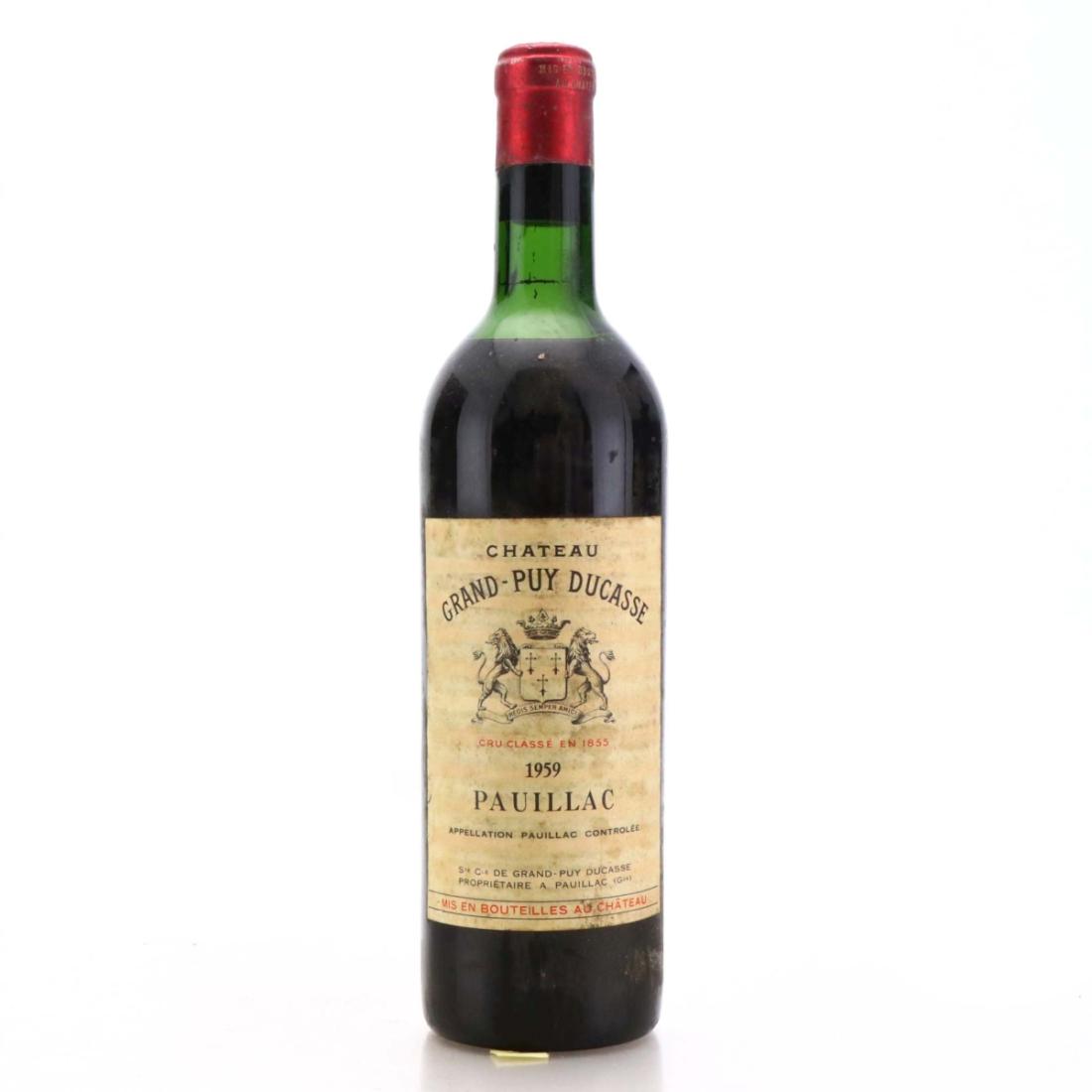 Ch. Grand-Puy Ducasse 1959 Pauillac 5eme-Cru