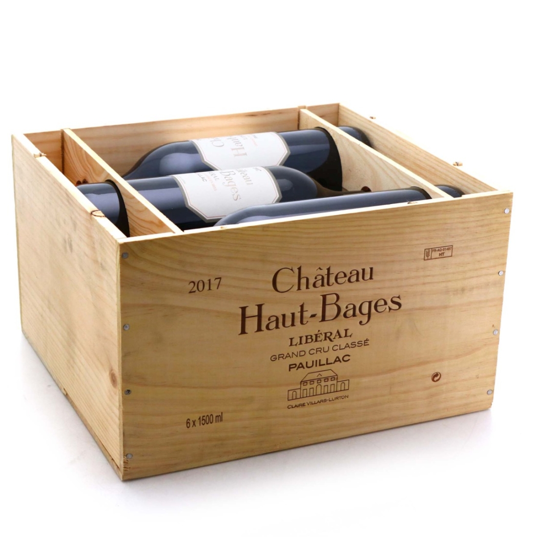 Ch. Haut-Bages-Liberal 2017 Pauillac 5eme-Cru 6x150cl