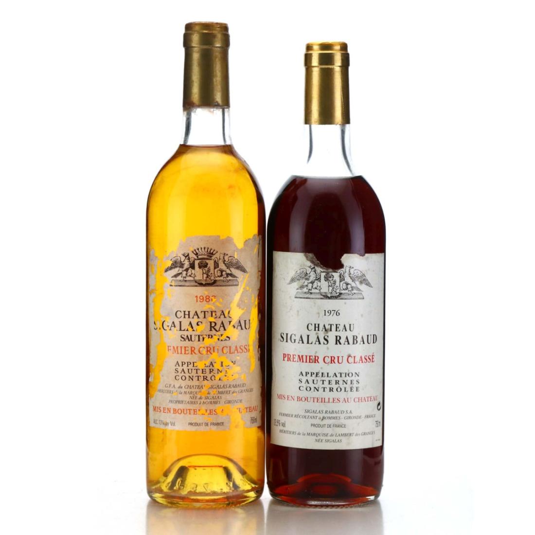 Assorted Ch. Sigalas-Rabaud​ Sauternes 1er-Cru 2x75cl