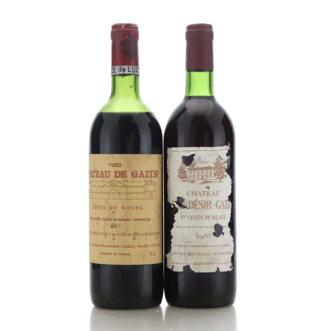 Assorted 1982 Bordeaux Red Wine 2x75cl