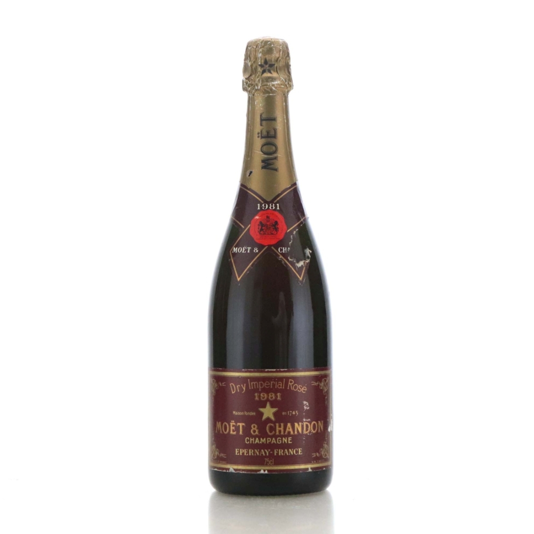 Moet & Chandon Imperial Rosé 1981 Vintage Champagne