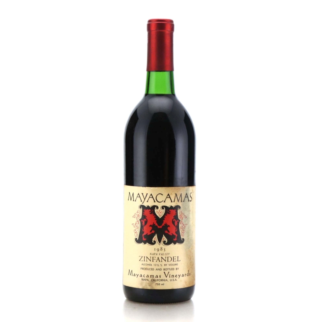 Mayacamas Zinfandel 1983 Napa Valley