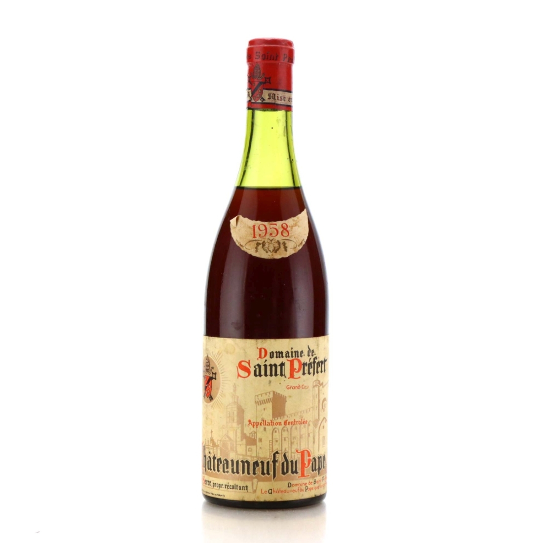 Dom. De St. Prefert 1958 Chateauneuf-du-Pape