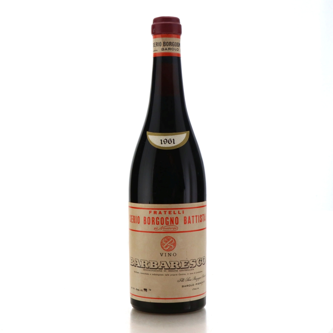 Fratelli Serio & Battista Borgogno 1961 Barbaresco