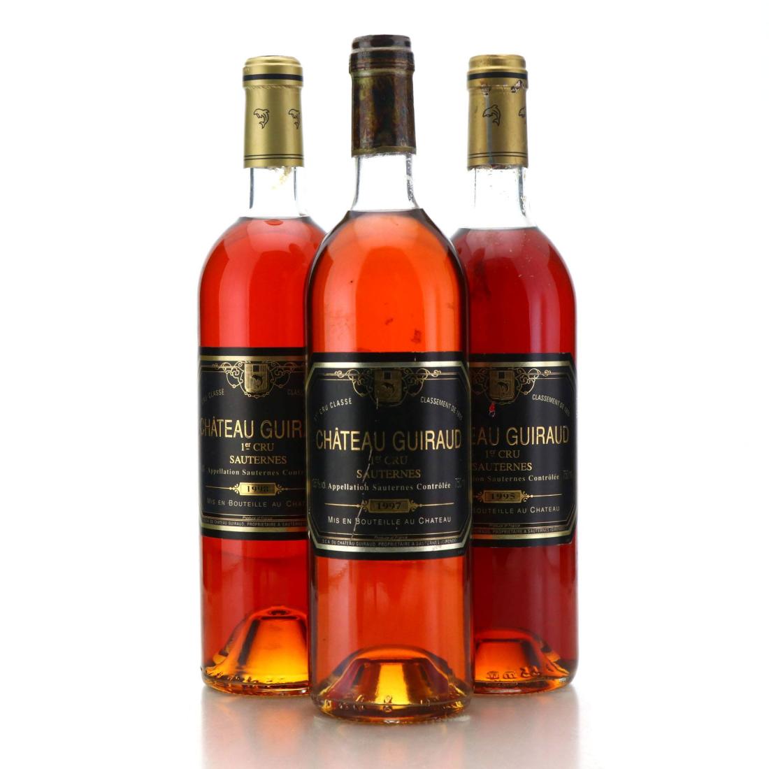Assorted Ch. Guiraud 1990s Sauternes 1er-Cru 3x75cl