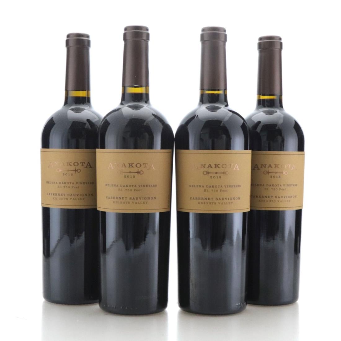 Anakota Helena Dakota Cabernet Sauvignon 2015 Knights Valley 4x75cl