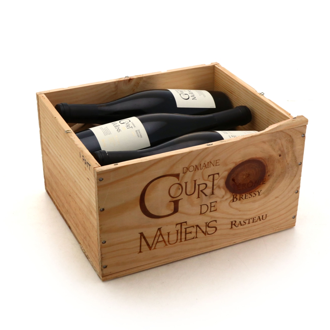 Dom. Gourt de Mautens Jerome Bressy 2003 Cotes-du-Rhone Villages Rasteau 6x75cl