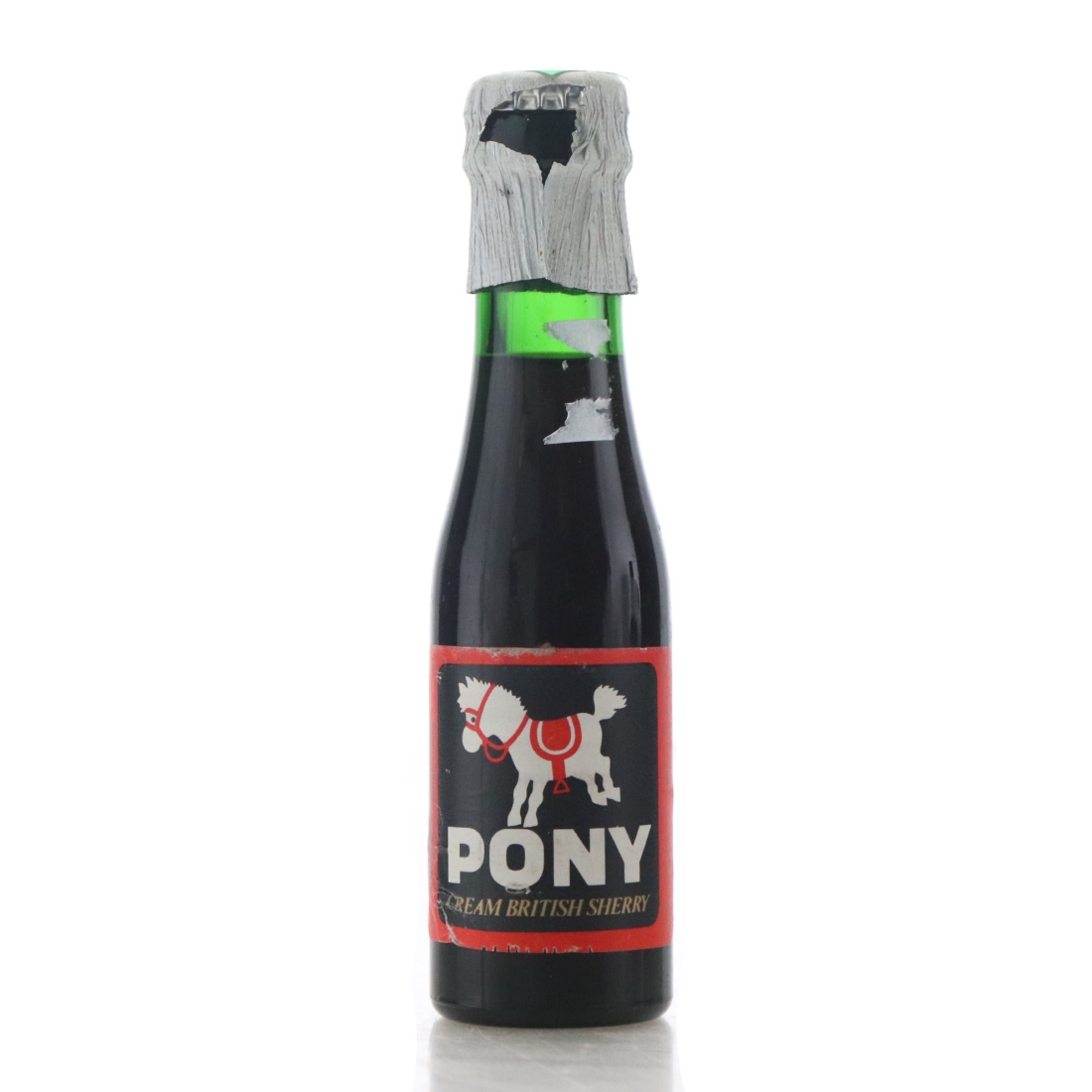 Pony Cream British Sherry 10cl circa 1960s