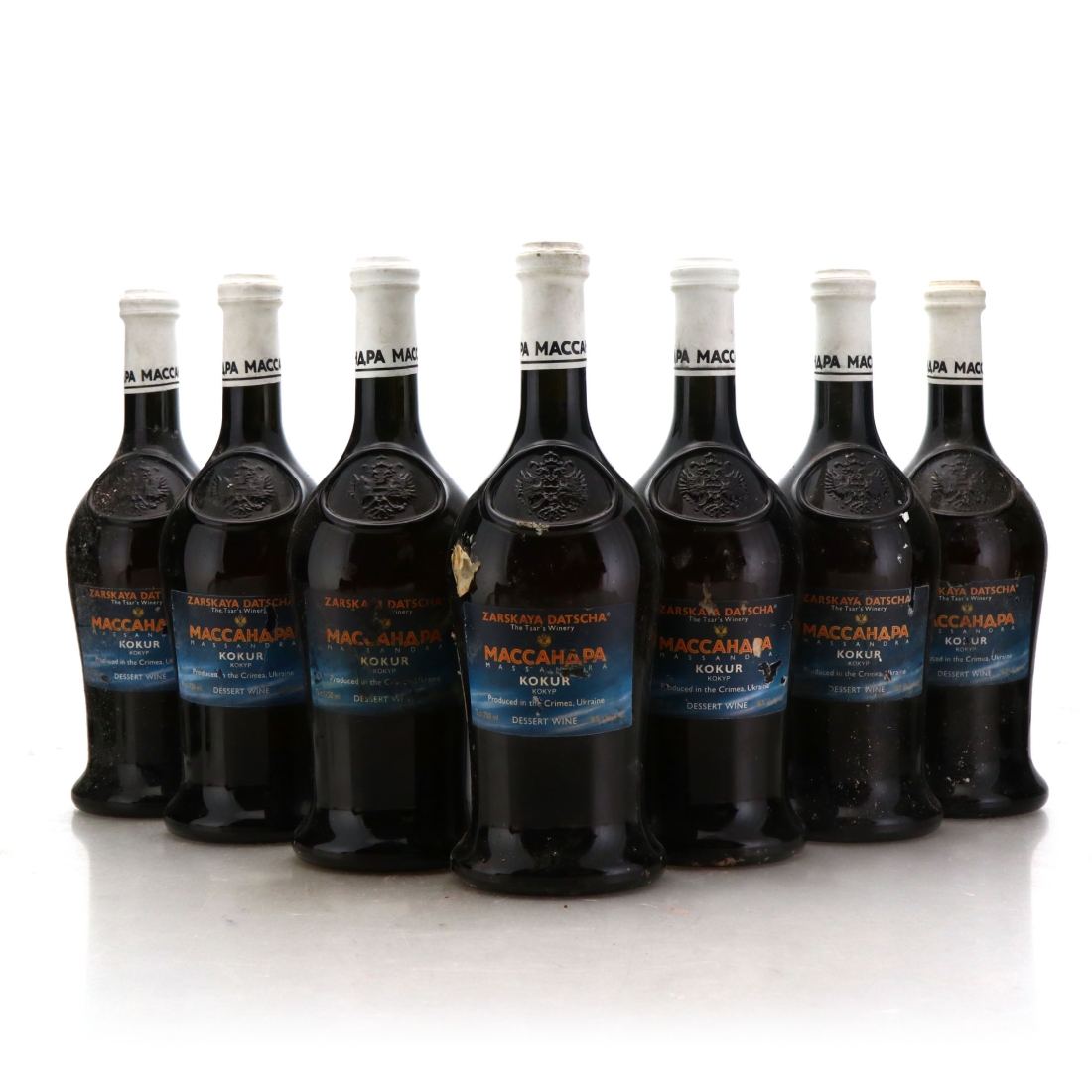 Massandra Kokur Dessert Wine Crimea, Ukraine 6x75cl