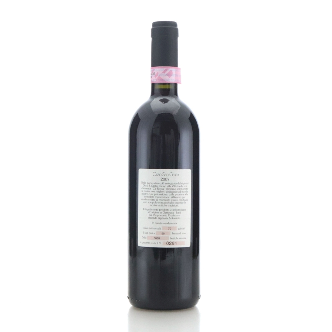 Image for Antoniolo Osso San Grato 2007