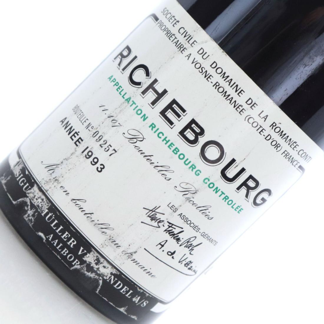 Image for Dom. de la Romanee-Conti 1993 Richebourg Grand-Cru