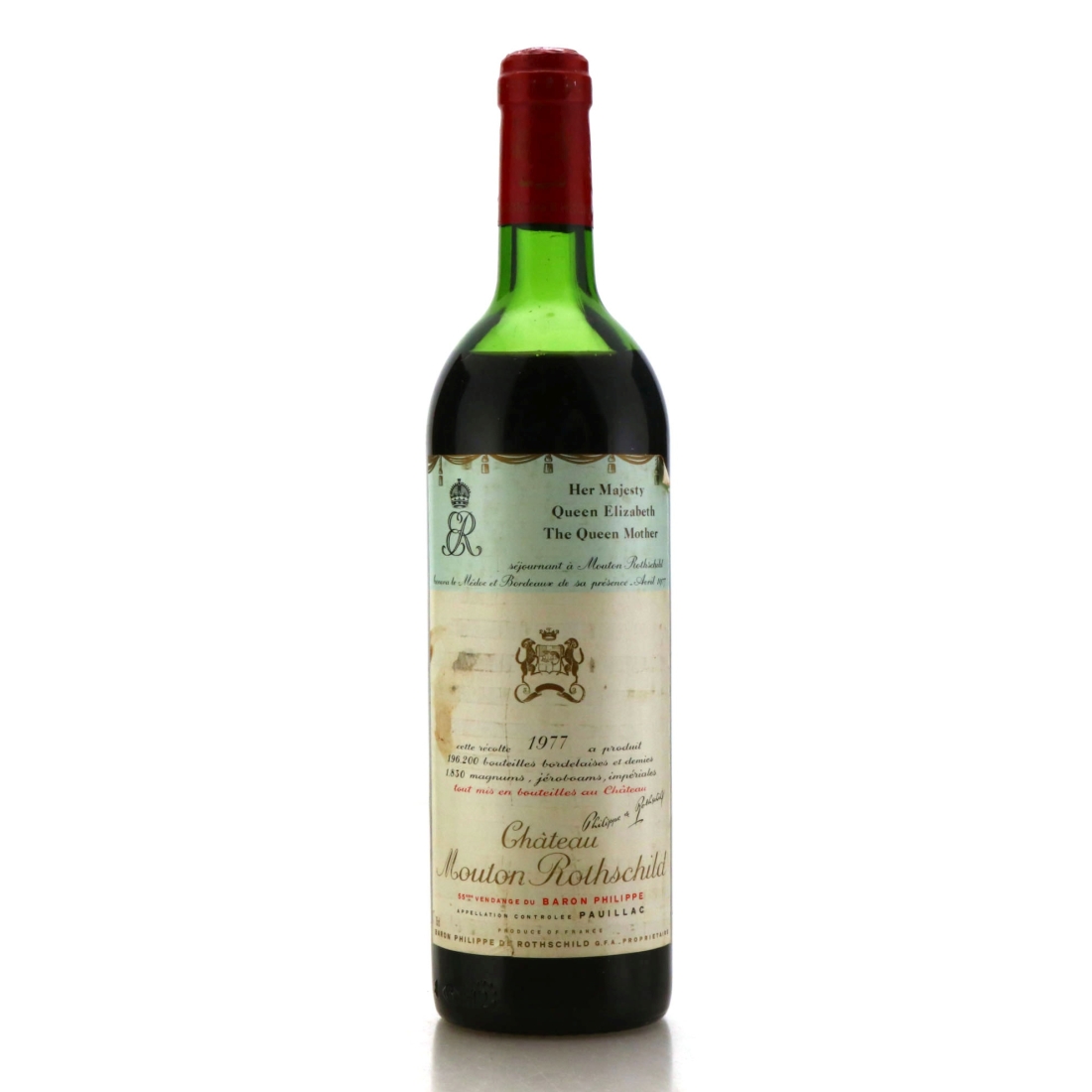 Ch. Mouton Rothschild 1977 Pauillac 1er-Cru