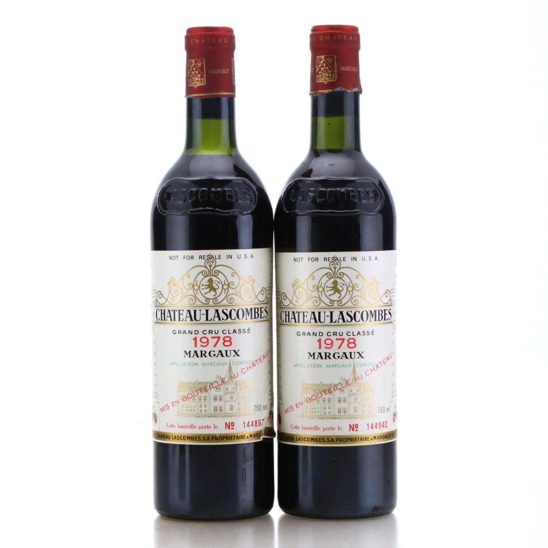 Image for Ch. Lascombes 1978 Margaux 2eme-Cru