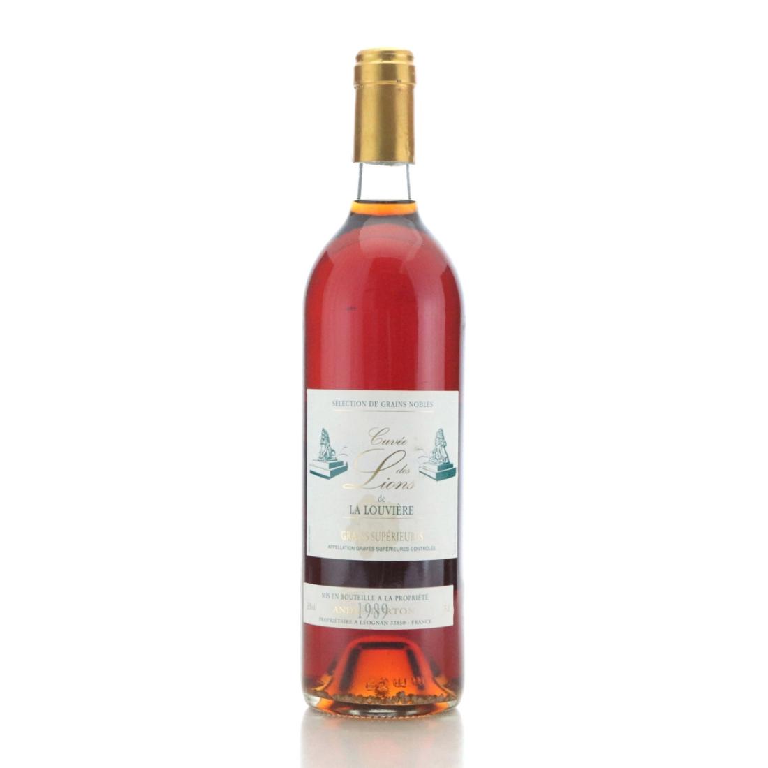 Andrew Lurton Cuvee des Lions de la Louviere Selection de Grains Nobles 1989 Graves Superieur Blanc