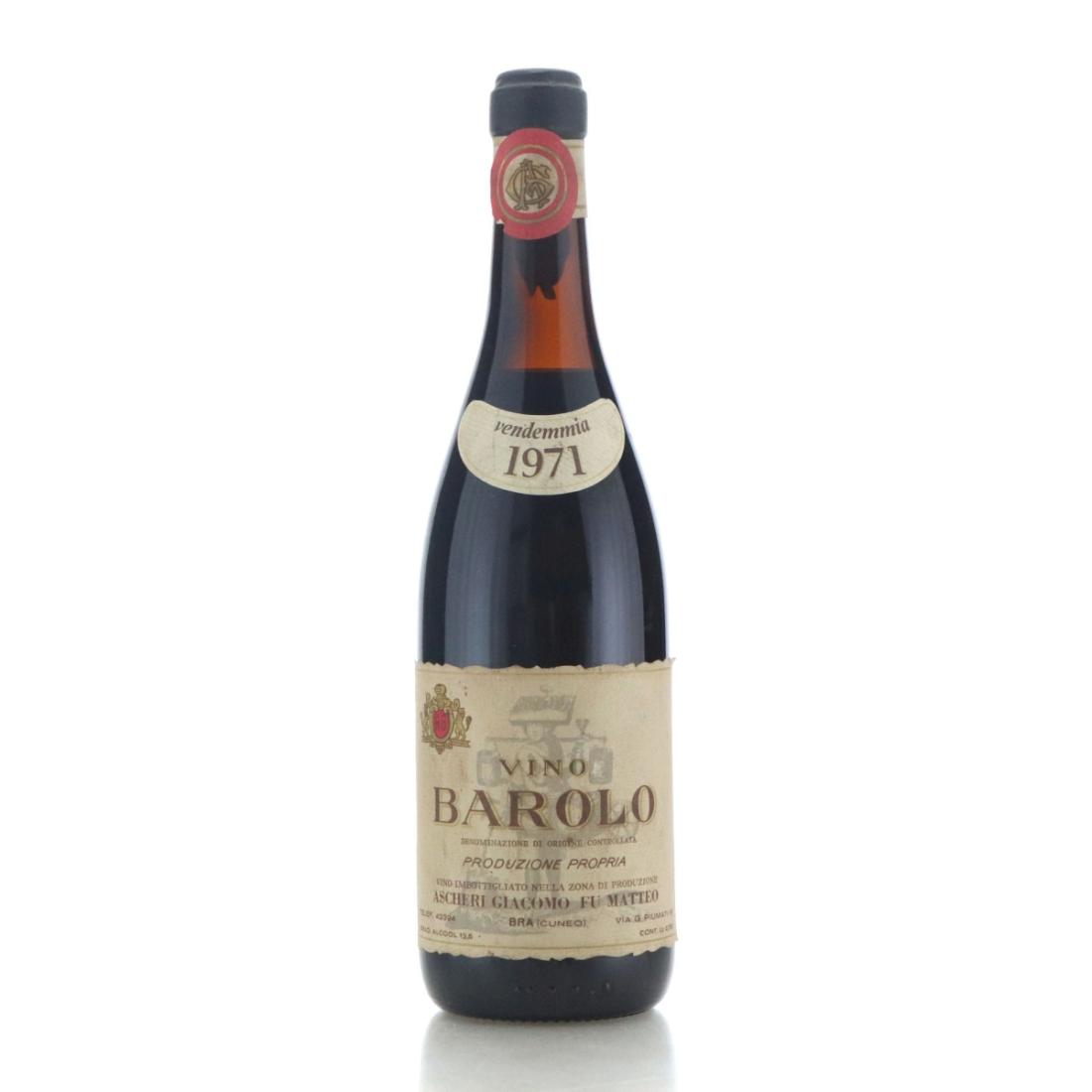 Ascheri Giacomo Fu Matteo 1971 Barolo