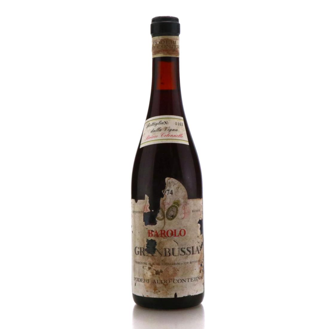 Aldo Conterno Granbussia 1974 Barolo