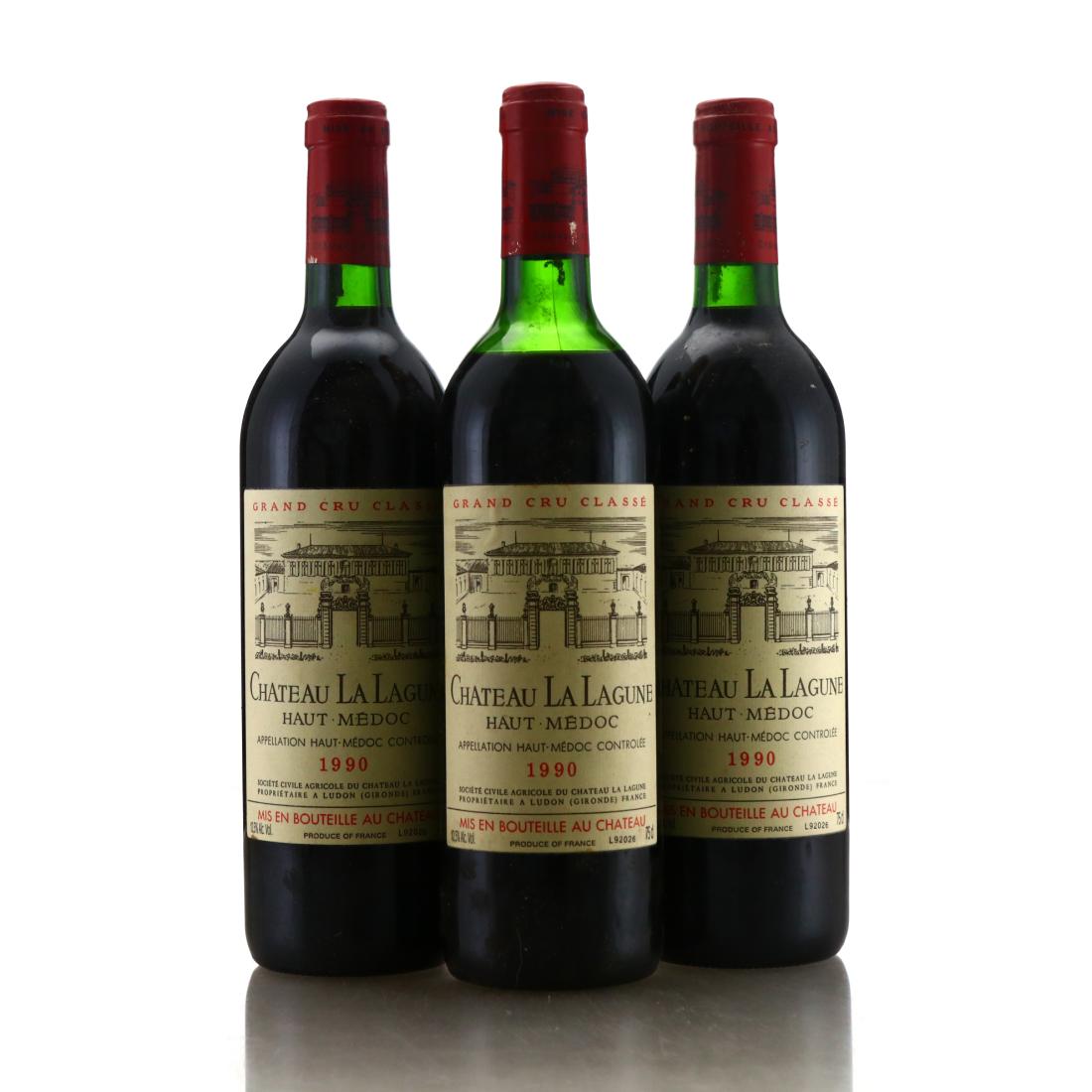 Ch. La Lagune 1990 Haut-Medoc 3eme-Cru 3x75cl