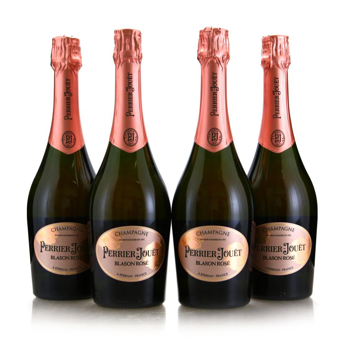 Image for Perrier-Jouet Blason Brut Rosé NV Champagne 4x75cl