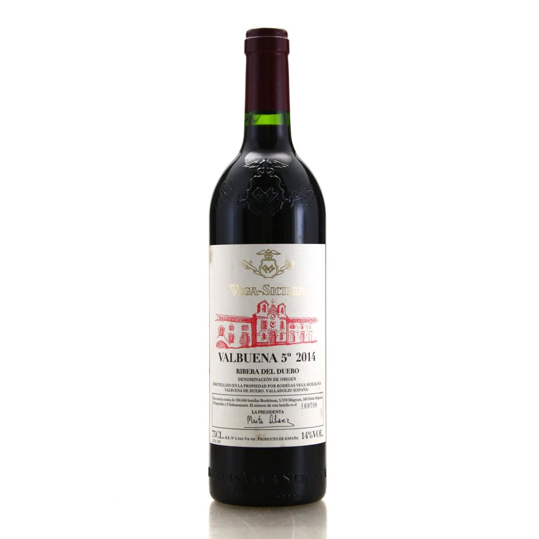 Image for Vega Sicilia Valbuena 5° 2014 Ribera Del Duero