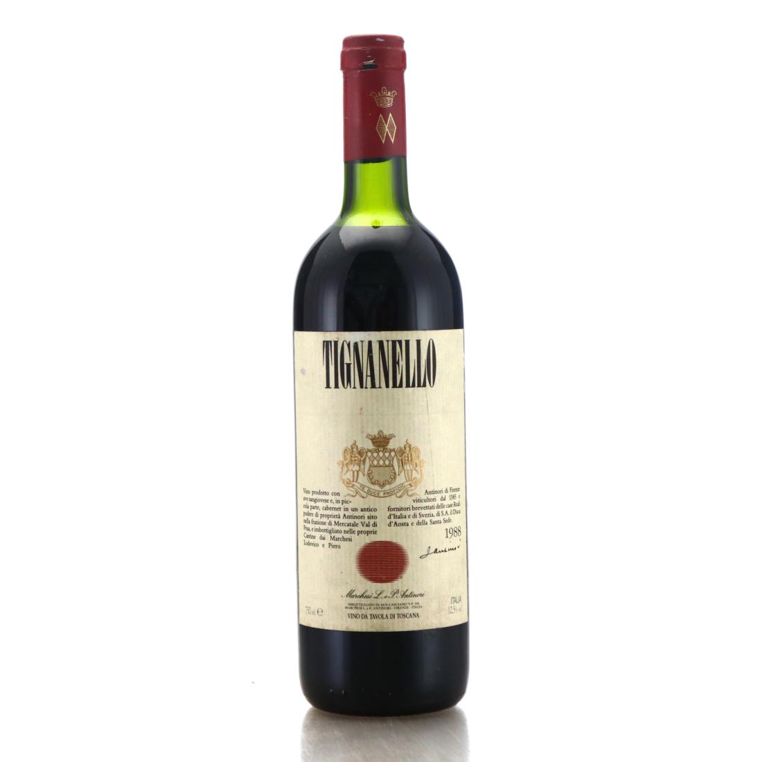 Image for Antinori Tignanello 1988 Tuscany