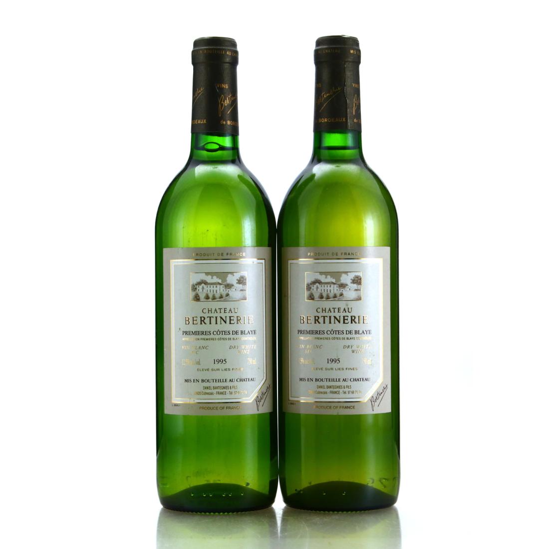 Image for Ch. Bertinerie 1995 Premieres Cotes De Blaye Blanc